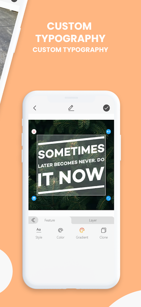 Typographic: Add Text On Photo - Image screenshot of android app