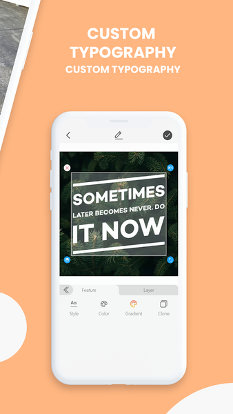 Typographic: Add Text On Photo - Image screenshot of android app