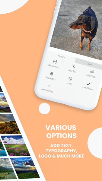 Typographic: Add Text On Photo - Image screenshot of android app