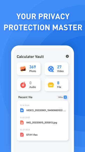 Calculator Vault - Image screenshot of android app