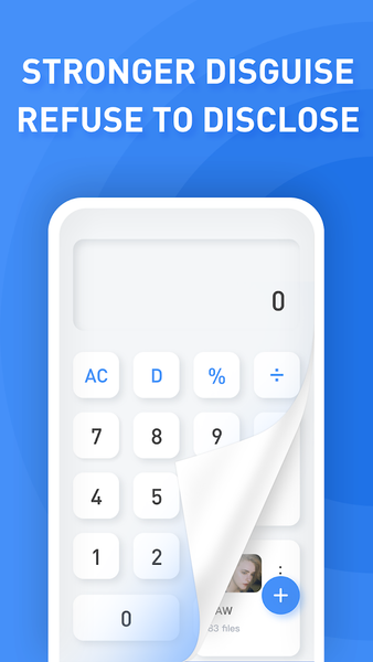 Calculator Vault - Image screenshot of android app