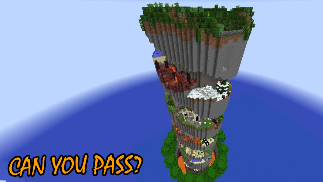 Parkour for MCPE - lava map - Image screenshot of android app