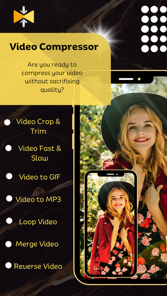 Video Compressor - Reduce Size - عکس برنامه موبایلی اندروید
