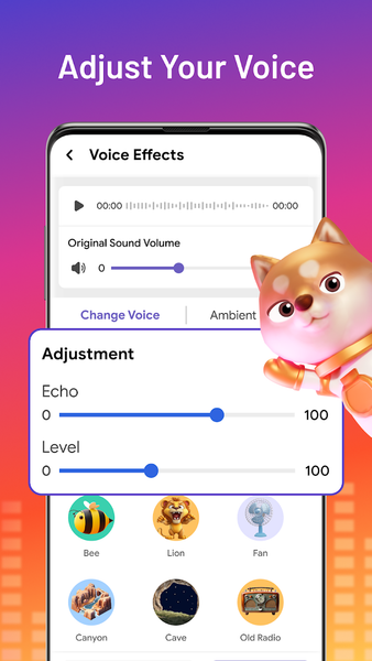 Voice Changer & Voice Effects - عکس برنامه موبایلی اندروید