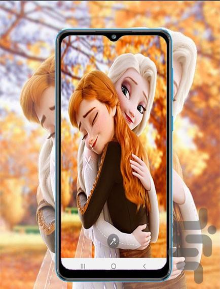 anna &amp;ampampamp elsa wallpaper - Image screenshot of android app