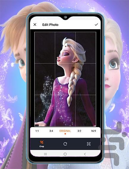 تصویر زمینه زنده السا و انا - Image screenshot of android app
