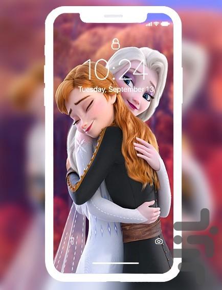 anna elsa wallpaper - Image screenshot of android app