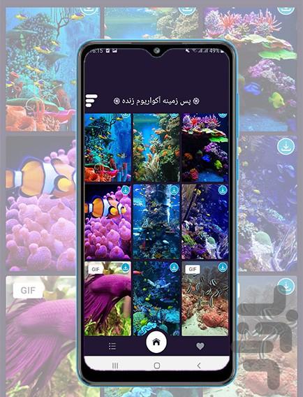 live aquarium wallpaper - Image screenshot of android app