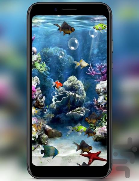 live aquarium wallpaper - Image screenshot of android app