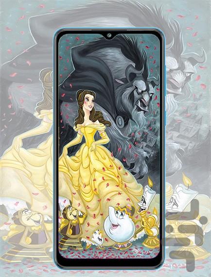 beauty and the beast wallpaper - Image screenshot of android app