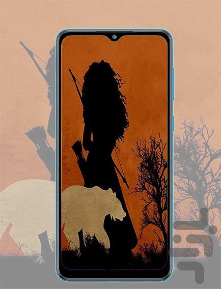 پس زمینه پرنسس مریدا(شجاع) - Image screenshot of android app