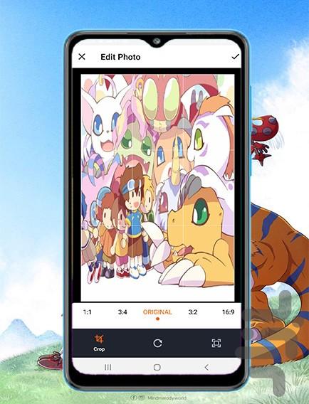 digimon wallpaper - Image screenshot of android app