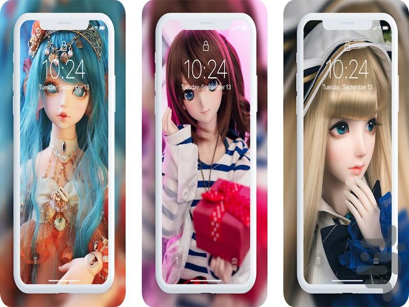 doll wallpaper - Image screenshot of android app
