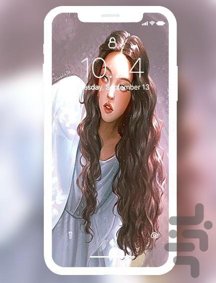 fatasy girl wallpaper - Image screenshot of android app