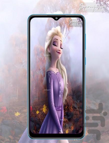 frozen princess wallpaper - Image screenshot of android app