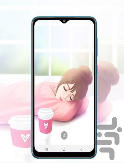 girl new wallpaper - Image screenshot of android app