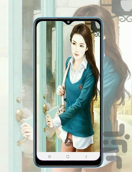girl new wallpaper - Image screenshot of android app