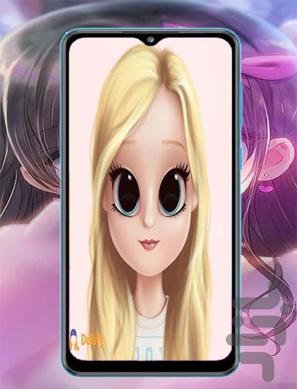 تصویر زمینه دخترانه زیبا - عکس برنامه موبایلی اندروید