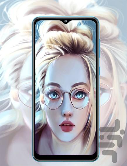 تصویر زمینه دخترانه خاص - عکس برنامه موبایلی اندروید