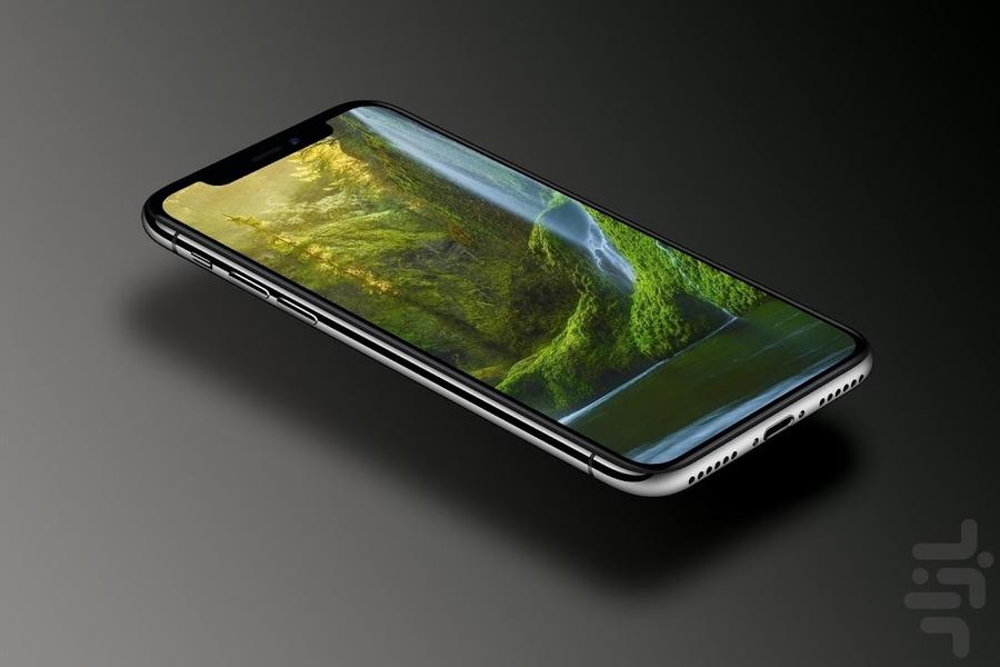 تصویر زمینه سبز - عکس برنامه موبایلی اندروید