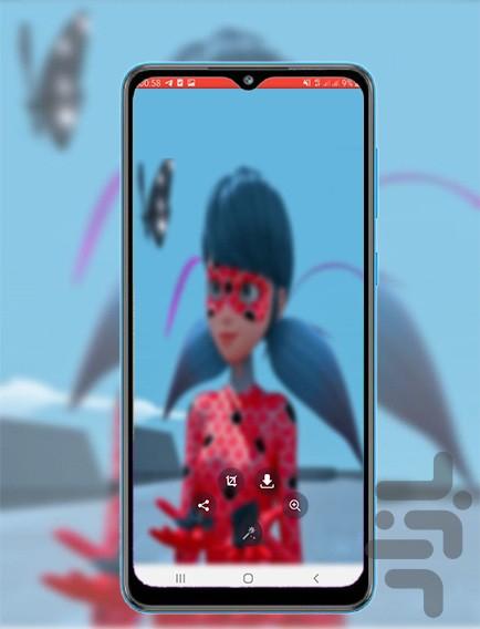 ladybug girl wallpaper - Image screenshot of android app