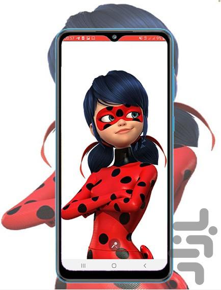 ladybug girl wallpaper - Image screenshot of android app