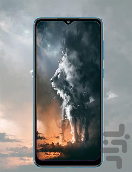 تصویر زمینه شیر - عکس برنامه موبایلی اندروید