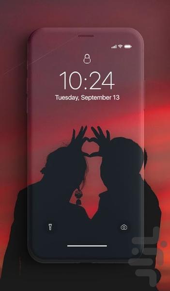 تصویر زمینه عاشقانه - عکس برنامه موبایلی اندروید