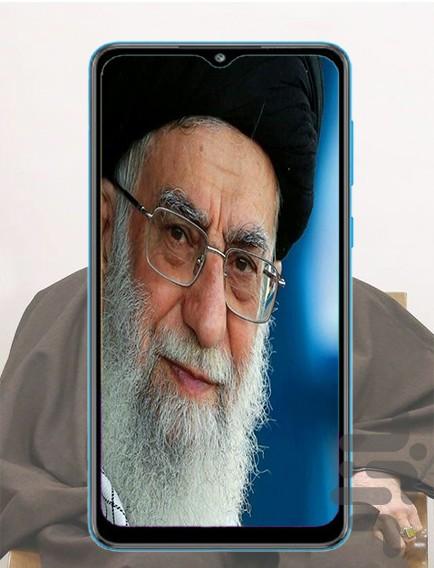 تصویر زمینه آیت الله خامنه ای - عکس برنامه موبایلی اندروید