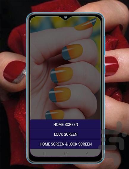 nail design wallpaper - Image screenshot of android app