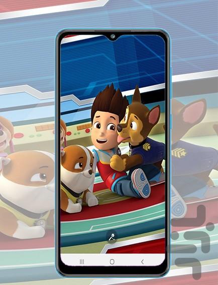 paw patrol gif wallpaper - عکس برنامه موبایلی اندروید