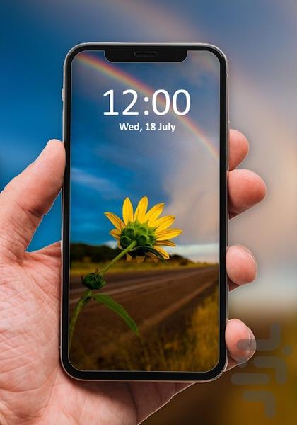 تصویر زمینه رنگین کمان - عکس برنامه موبایلی اندروید