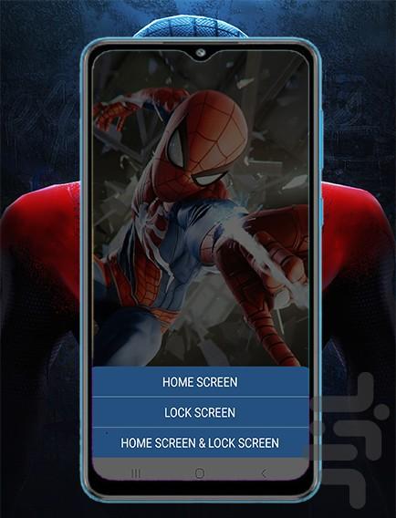 تصویر زمینه مرد عنکبوتی - عکس برنامه موبایلی اندروید