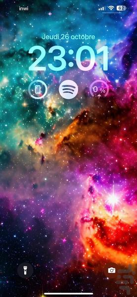 تصویر زمینه فضا - عکس برنامه موبایلی اندروید