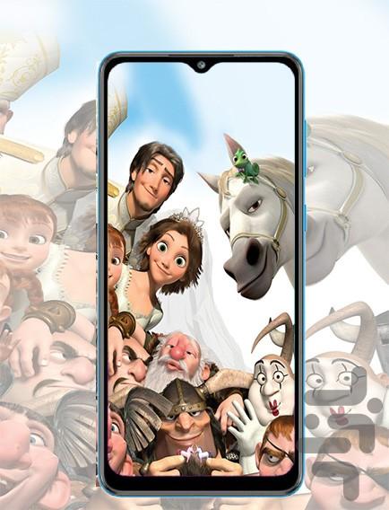 تصویر زمینه راپونزل - Image screenshot of android app