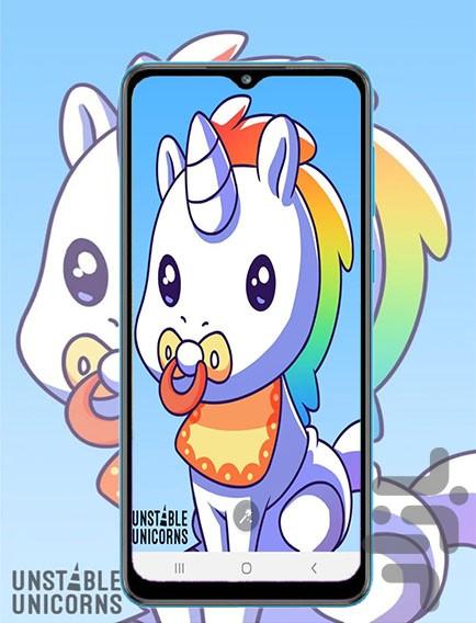 unicorn wallpaper - Image screenshot of android app