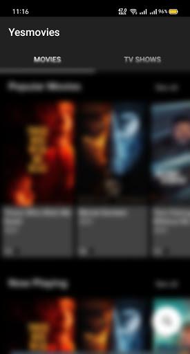 Yesmovies -Free Movies App - Image screenshot of android app