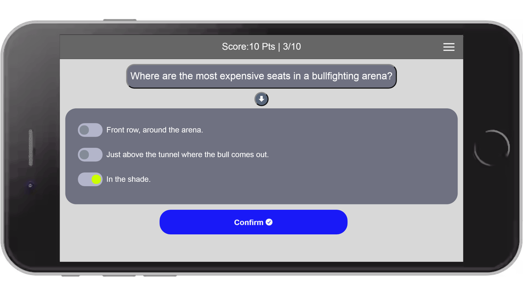 YouQuiz General knowledge Game - Gameplay image of android game