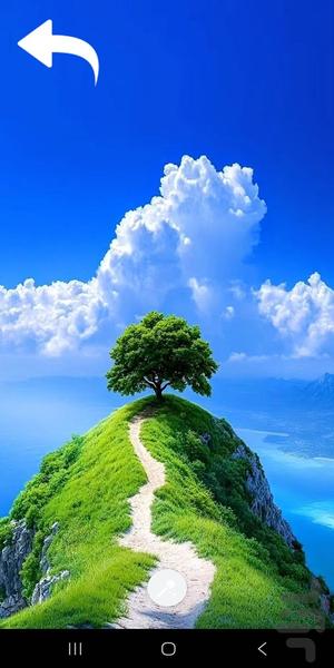 تصویر زمینه - عکس برنامه موبایلی اندروید