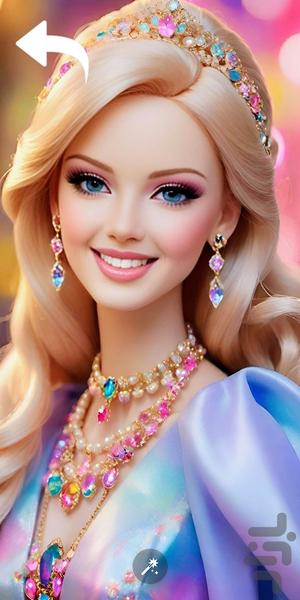 تصویر زمینه باربی - عکس برنامه موبایلی اندروید