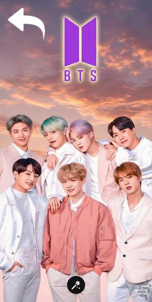 تصویر زمینه بی تی اس_BTS - Image screenshot of android app