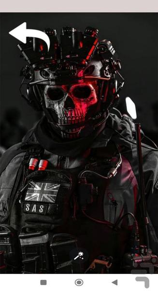 تصویر زمینه کالاف دیوتی - Image screenshot of android app