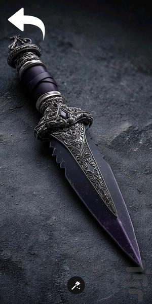 تصویر زمینه چاقو - Image screenshot of android app