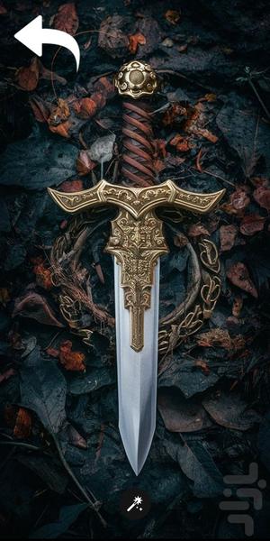 تصویر زمینه چاقو - Image screenshot of android app