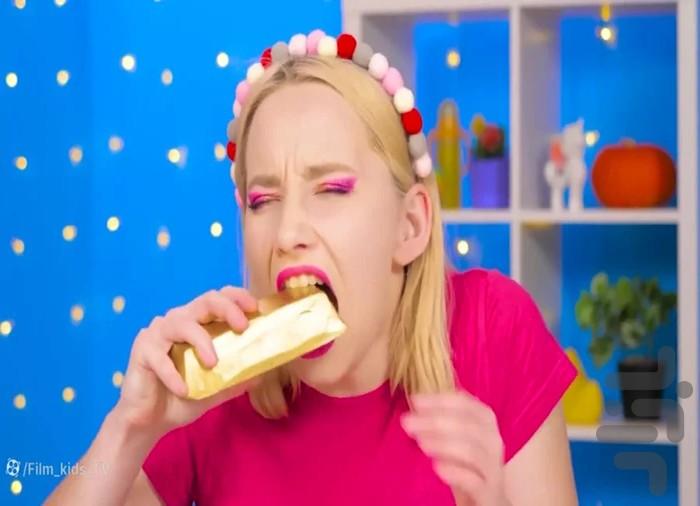 چالش غذایی باحال - عکس برنامه موبایلی اندروید