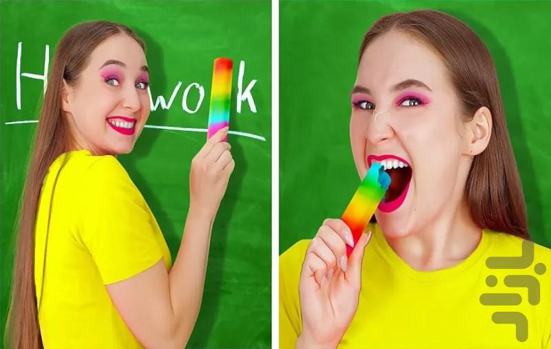 چالش خنده دار مدرسه - Image screenshot of android app