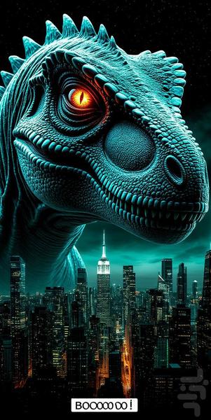 تصویر زمینه دایناسور - Image screenshot of android app