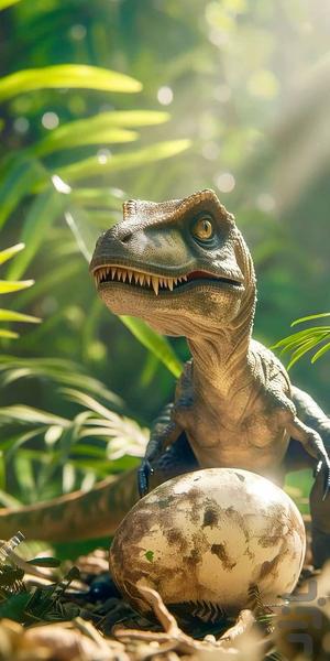 تصویر زمینه دایناسور - Image screenshot of android app