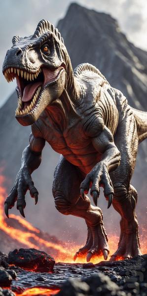 تصویر زمینه دایناسور - Image screenshot of android app