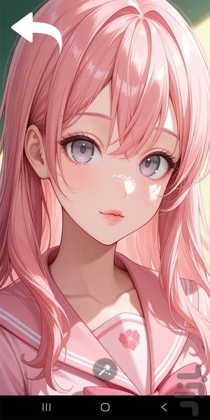 تصویر زمینه دخترانه - عکس برنامه موبایلی اندروید